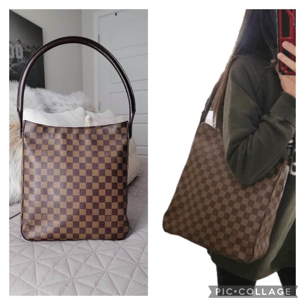 πβ¨ SPECIAL ORDER β¨π RARE LOUIS VUITTON LOOPING GM ZIPPER BAG - Picture 4 of 13